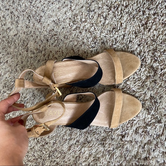 Revolve Raye Lana black heel sandals - Picture 4 of 8
